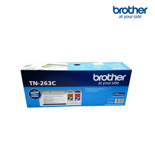 BROTHER TN-263C Toner Original แท้ 100% สำหรับ Printer Laser Brother