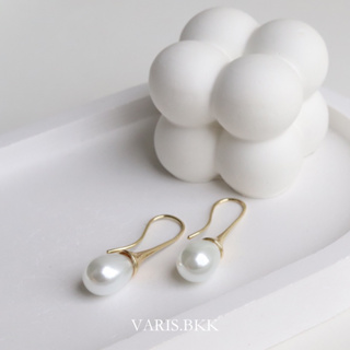 🥀Long Pearl Earrings-varis.bkk