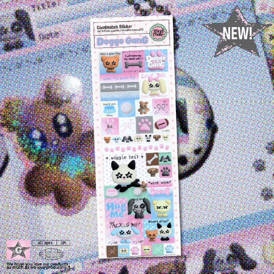 [Goodmate] Sticker : Doggo Gang สติกเกอร์