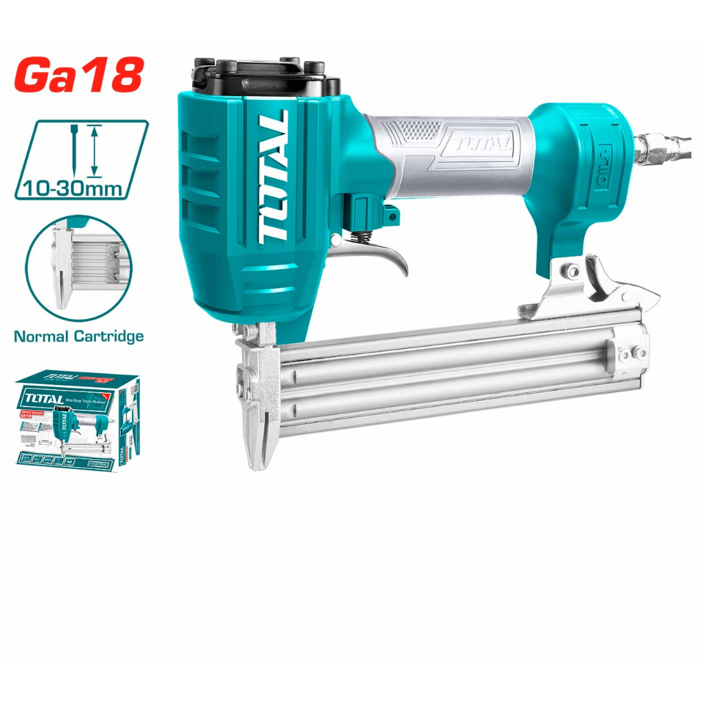 TOTAL เครื่องยิงตะปูลม ขาเดี่ยว รุ่น TAT83322-3 ( Brad Nailer GA18 ) เครื่องยิงแม๊กซ์ลม