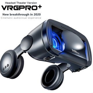 VR เลนส์สีฟ้า แบบเดิม VRG PRO+ แว่นตาเสมือนจริง 3D Vr Box 2021 Upgrade