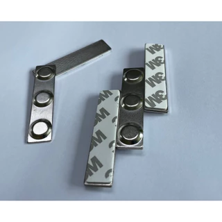 45mm x 13mm-2 60mm x 14mm-3 แม่เหล็กติดป้ายชื่อ ป้ายชื่อแม่เหล็ก แถบแม่เหล็ก ชุดแม่เหล็ก ติดป้ายชื่อ พร้อมกาว2หน้า 3M