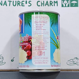 ว่านหางจระเข้ในน้ำเชื่อมกลิ่นองุ่น ยี่ห้อเชฟช้อยส์ (Aloe Vera in Grape Syrup "Chef's Choice" brand)
