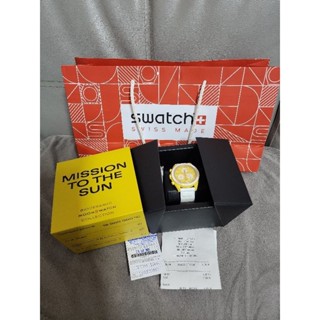 Omega × Swatch Mission to the sun ของแท้มือ1ออกShop Iconsiam