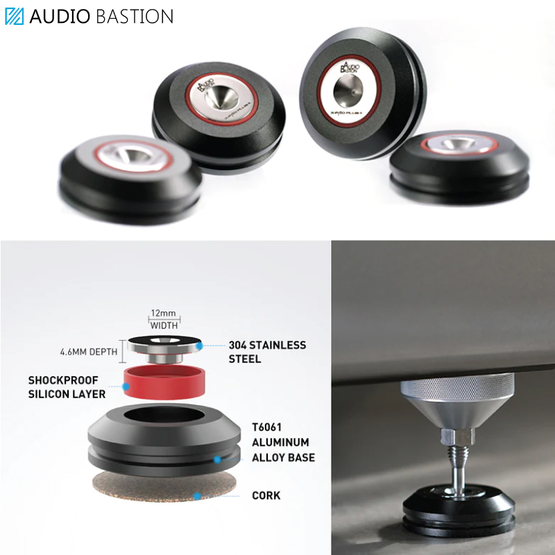 จานรอง Audio Bastion XPAD PLUS II SPEAKER SPIKE PADS จานรองสไปค์ ขาตั้ง ชั้นเครื่องเสียง ตู้ลำโพง - รูปที่ 5