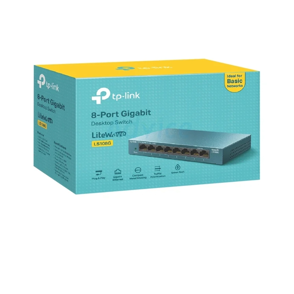 Gigabit Switching Hub 8 Port TP-LINK LS108G (6'')