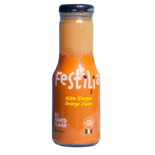 เฟสติเลีย น้ำส้มโชกุน 100% 250 มิลลิตร - Festilia 100% Shogun Orange Juice 250ml