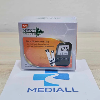เครื่องวัดน้ำตาล Next Health แผ่นตรวจน้ำตาล meter blood glucose เครื่องตรวจน้ำตาล