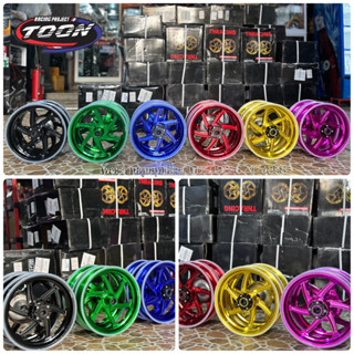 ใหม่ Lead125 ล้อCNC Tn Racing ขอบ 12/12 ตรงรุ่น มีให้เลือก 6สี ใส่ได้เลยไม่ต้องแปลง