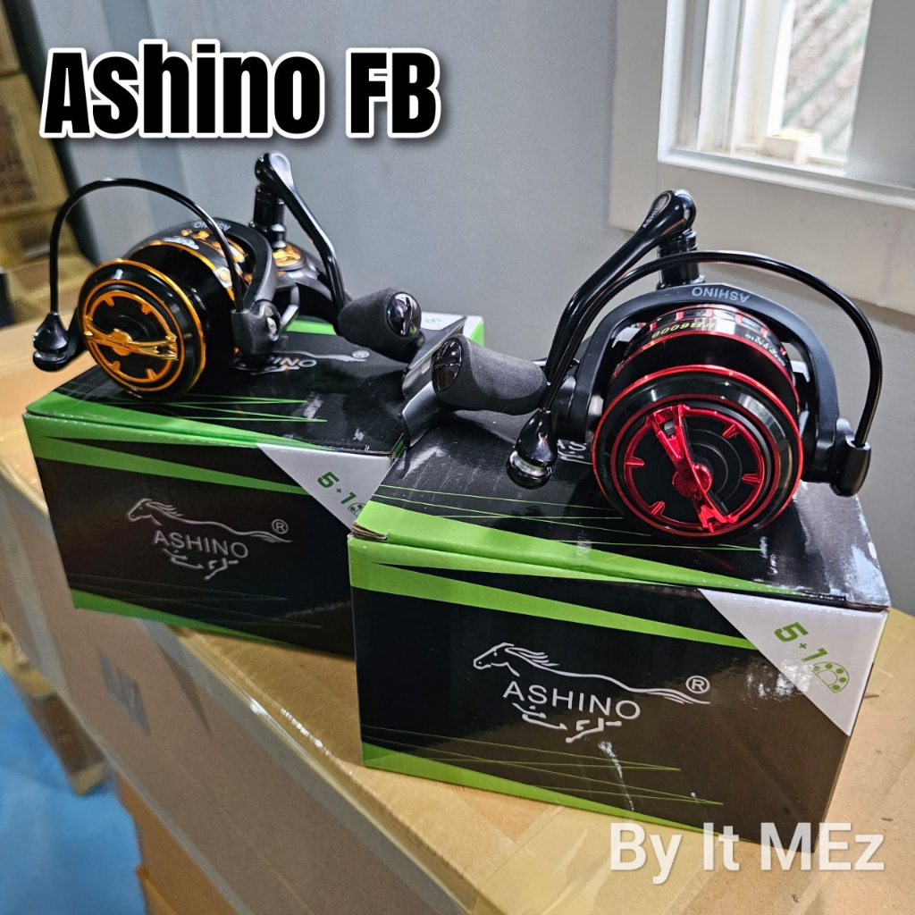 ของแท้ ราคาถูก รอกตกปลา รอกสปิน Ashino FB รุ่นใหม่ Spinning Reel