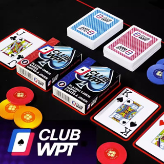 WPT CLUB แท้จริง คุณภาพสูง บัตรพิเศษ พลาสติก การ์ด กันน้ำ