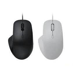 MOUSE (เมาส์) RAPOO N500-BK WIRED OPTICAL (BLACK)