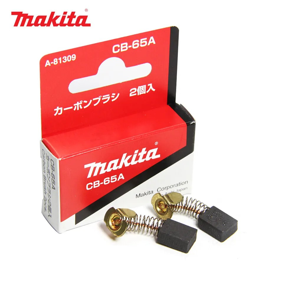 MAKITA แปรงถ่าน CB-65A แท้ (1ชุดมี 2ชิ้น)