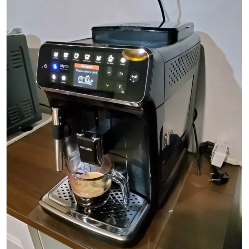 Philips 4300Series เครื่องชงกาแฟอัตโนมัติเต็มรูปแบบ EP4321/50 (แรงดัน 15 บาร์)ใช้ไปไม่เกิน20แก้ว สภา