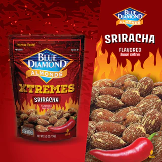 บลูไดมอนด์ อัลมอนด์ รสศรีราชา 30 ก. Blue Diamond Almonds Sriracha Flavored 30 g.