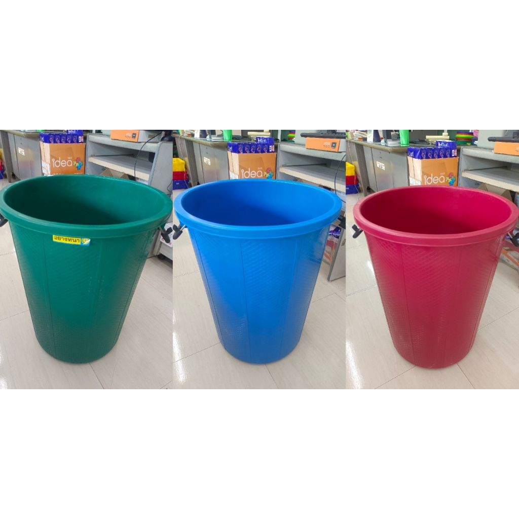 ตัวถังน้ำ 100ลิตร (เฉพาะตัว ไม่มีฝา) ขนาด Ø54 x สูง 66.5 ซม. ถังน้ำพลาสติก ขนาดใหญ่ 30 แกนลอน ราคาพิเศษ