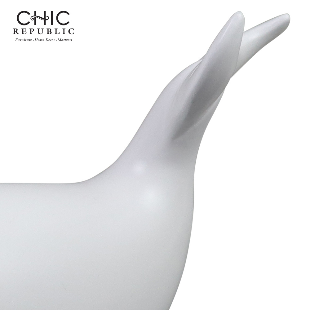 รูปปั้นตกแต่ง CHIC REPUBLIC KEZIA สีขาว_2