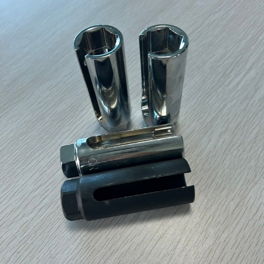 เบอรื 22 ลูกบล็อกถอดออกซิเจนเซ็นเซอร์ O2 sensor ลูกบล็อกถอดออกซิเจน เซ็นเซอร์ สีเงิน 1/2 สีดำ 3/8 - รูปที่ 7