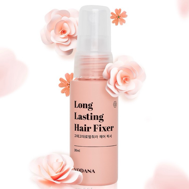 พร้อมส่ง Vodana Long Lasting Hair Fixer ขนาด 30ml. สเปรย์ล็อกผมอยู่ทรง ช่วยป้องกันเส้นผมจากความร้อน