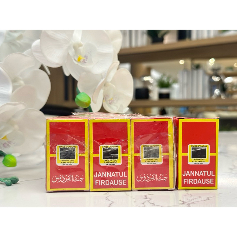 jannnatul firdause น้ำหอมแขก น้ำหอมอินเดีย FREE FORM ALCOHOL e.2ml