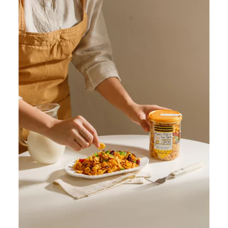 คอร์นเฟลกคาราเมล น้ำผึ้ง HoneyMee (1กระปุก) น้ำหนัก 180 กรัม