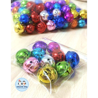 (1ห่อ 10 อัน) กระพรวนขนาดใหญ่ 40มิล กระพรวนเงา กระพรวนตกแต่ง…