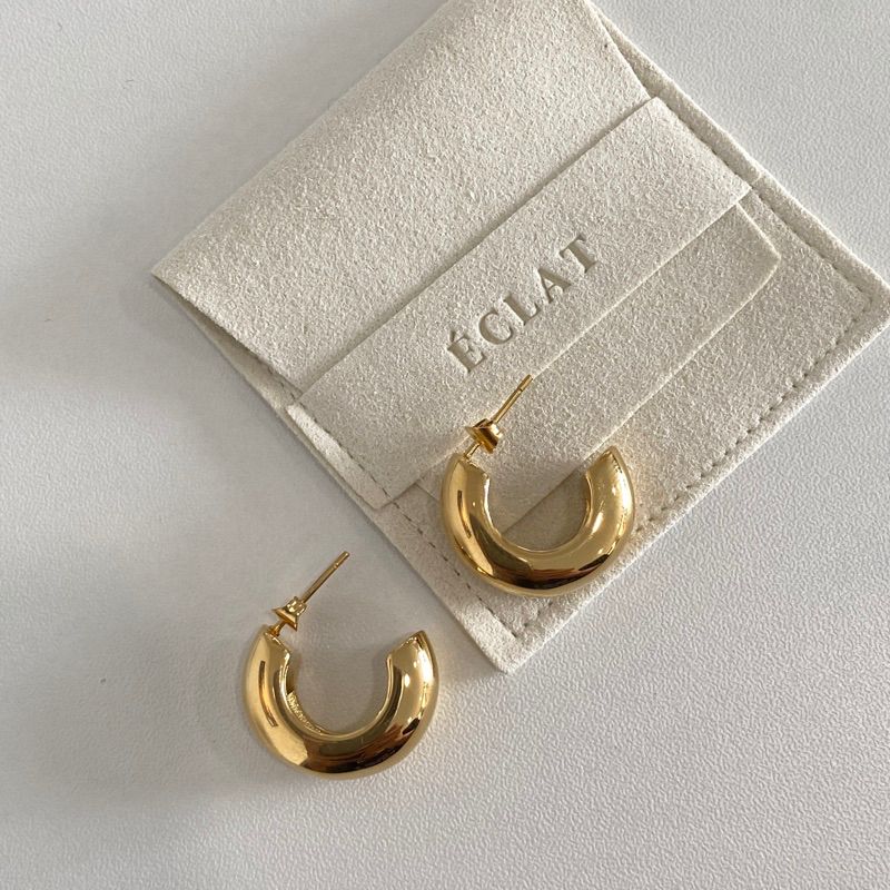 Eclat - Amour Hoops ต่างหูห่วงกลม