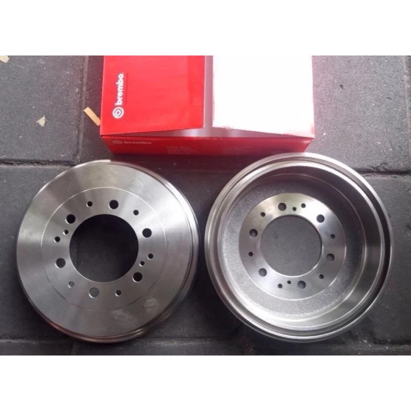 จานเบรคหลัง Isuzu Dmax ปี2004-2018 2wd 4wd hilander ราคาใบละ ยี่ห้อBrembo