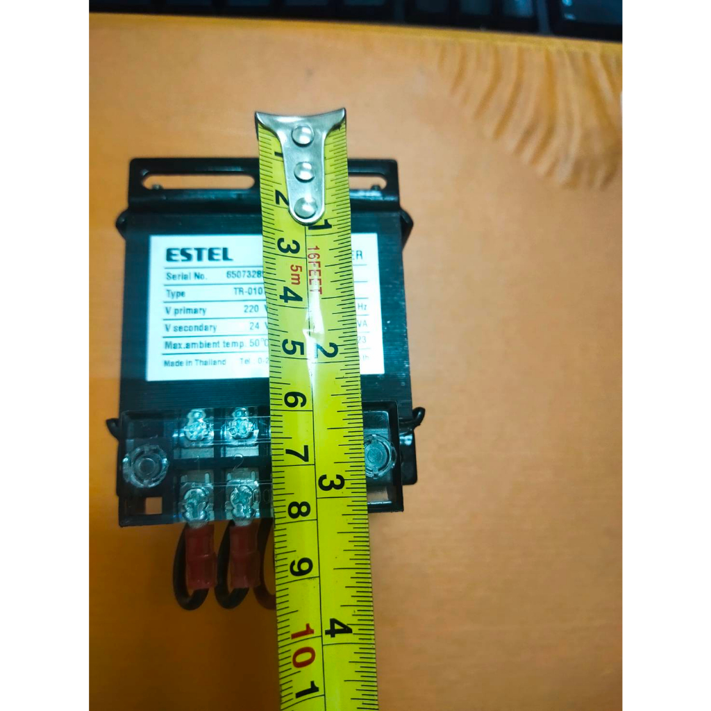 หม้อแปลงไฟฟ้า,TRANSFORMER 220/24 VAC 50VA (2A ที่ 24V) และ 80VA (3.3A ที่ 24V) ESTEL
