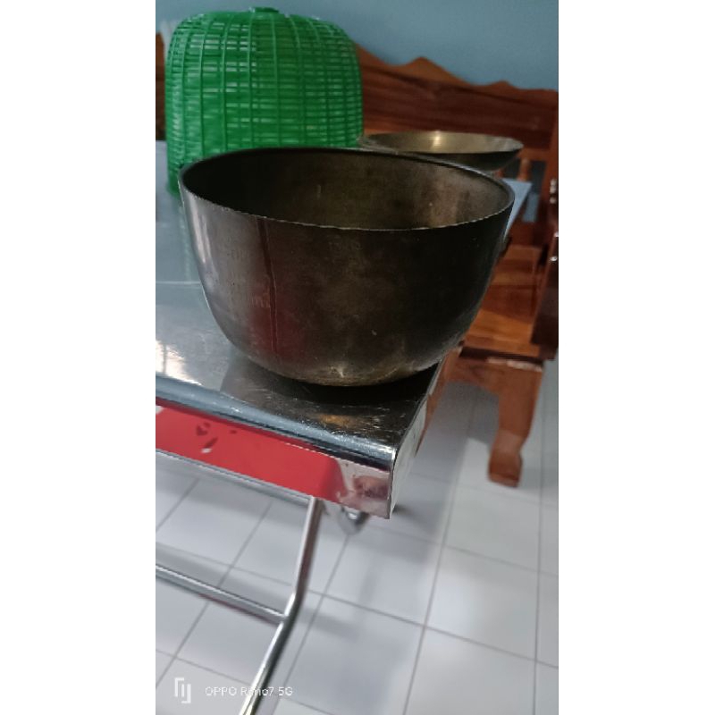 ขันทองเหลืองเก่า(ของแท้)