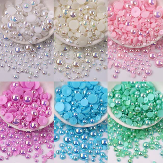 มุกซีก คละขนาด 3-10mm (10กรัม/144-160ชิ้น)