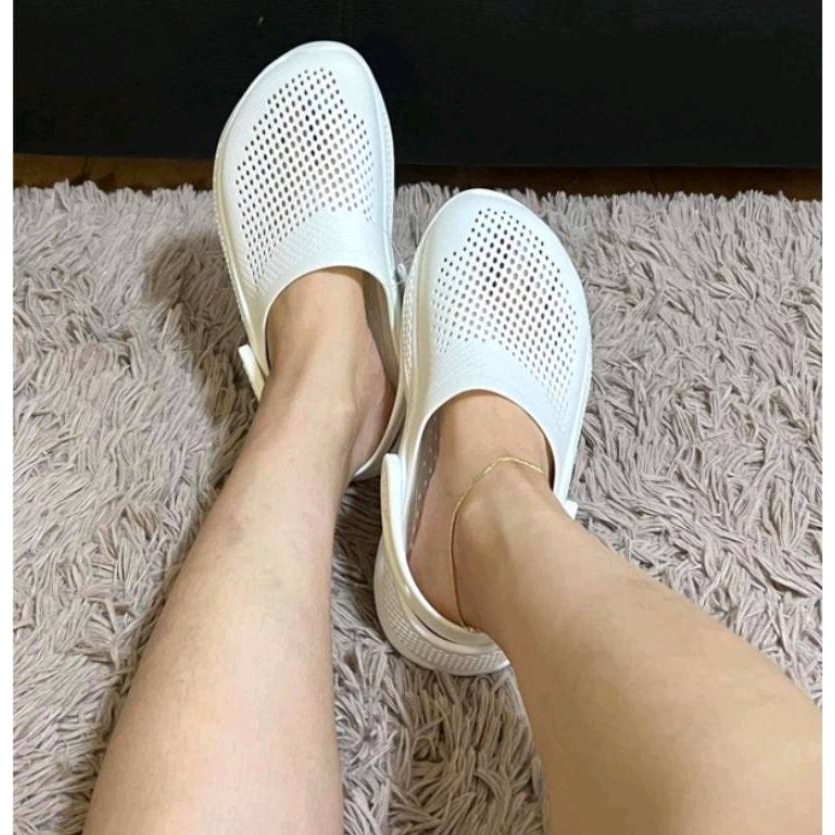 Crocs 360 Marbled LiteRide Clog รองเท้าแตะครอกส์หัวโต รุ่นไหมล่าสุด พืนนี่มใส่สบายสวยหรู่ดูดีใช่ทน