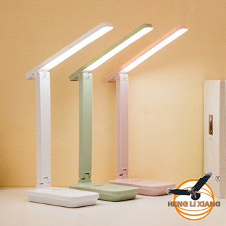 โคมไฟ LED ตั้งโต๊ะ โคมไฟอ่านหนังสือ Lamp desk แบบไร้สาย ชาร์…