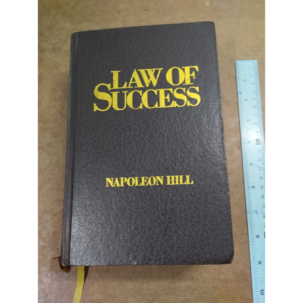 หนังสือ The Law of Success (Hardcover) by Napoleon Hill Napoleon