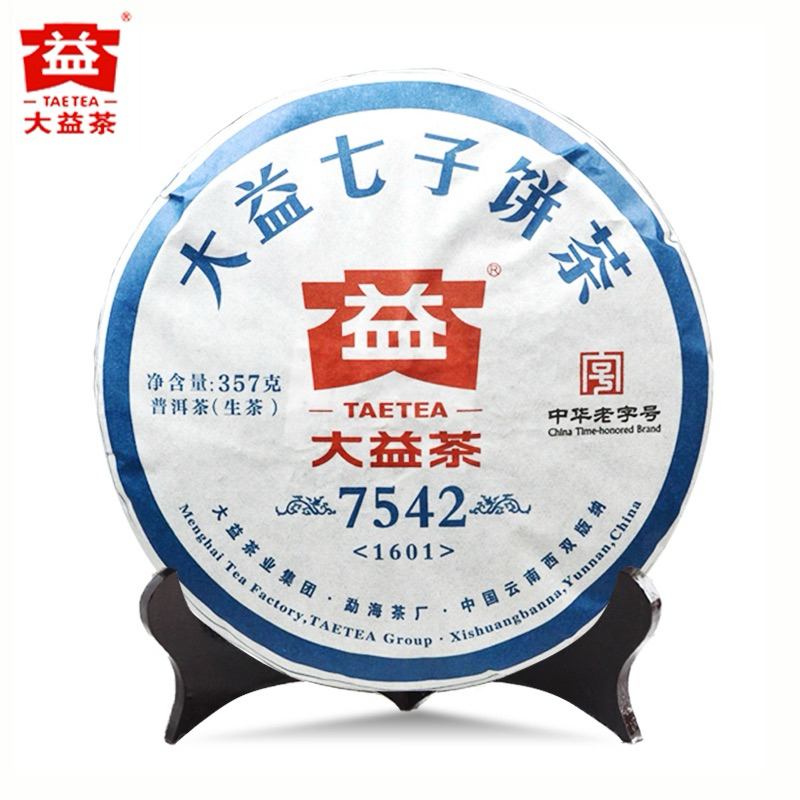 ชาผู่เอ๋อร์ 7542 ปี 2016