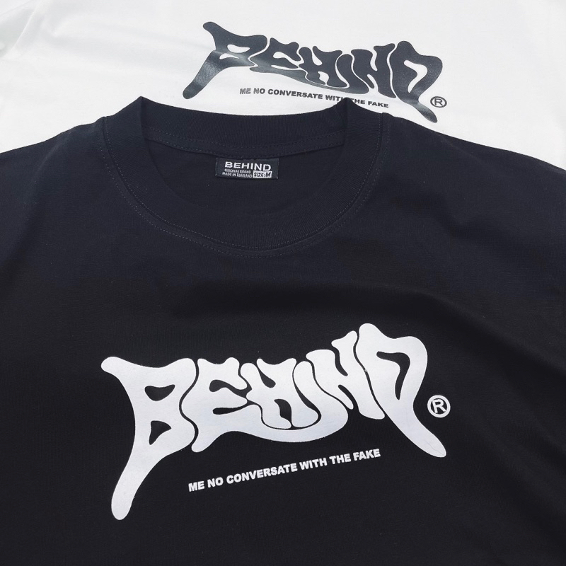 เสื้อยืด BEHIND แขนสั้น Oversize " BHX02 "