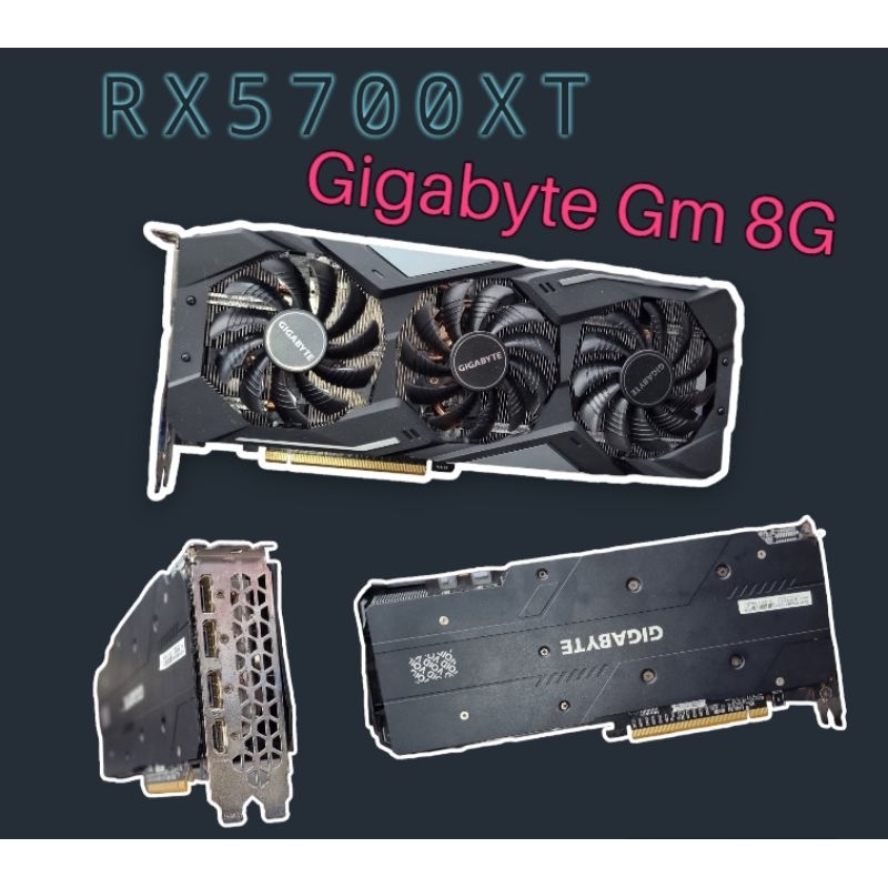 การ์ดจอ rx5700xt 8g Aorus/gigabyte/msi มือสอง (สินค้าพร้อมส่ง)