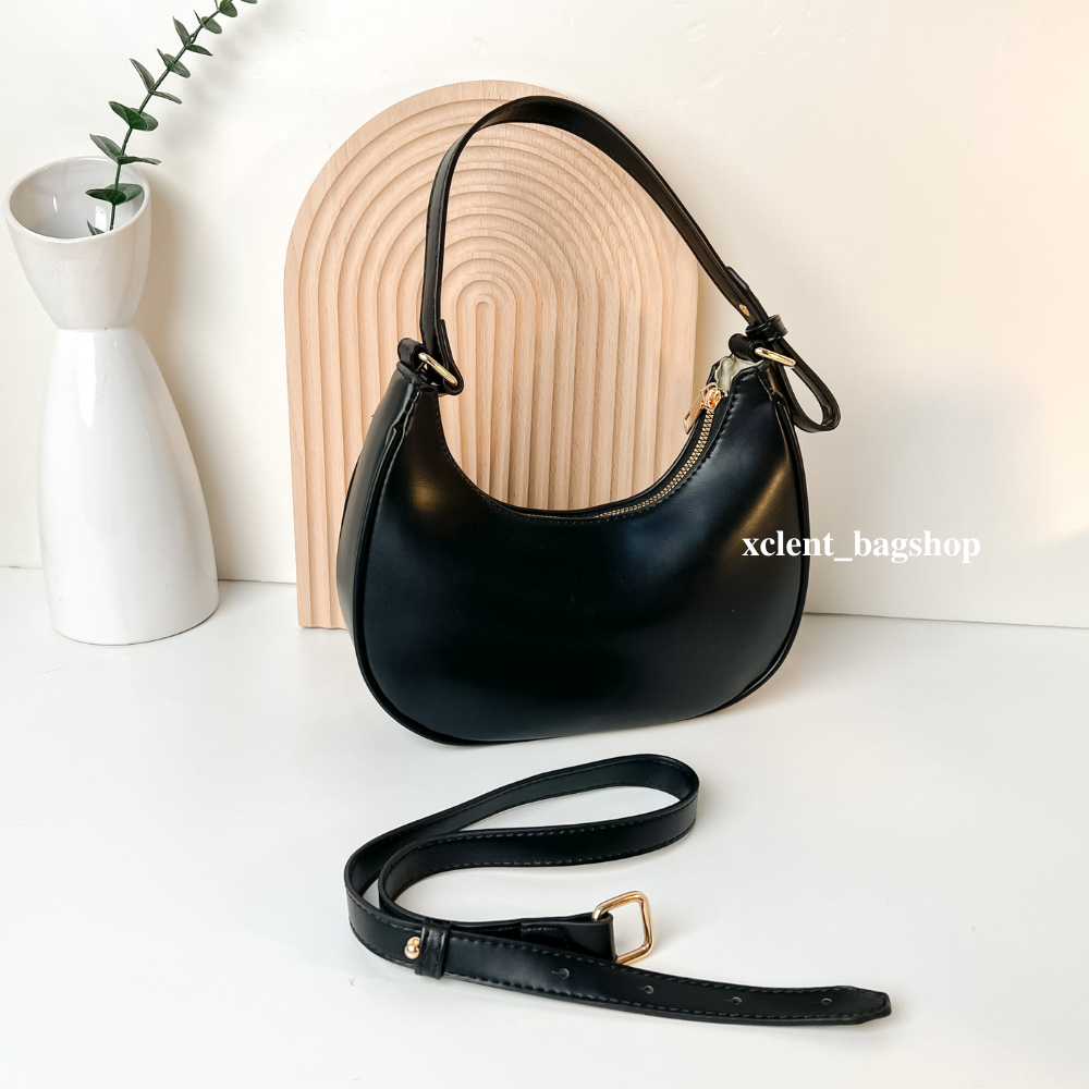 Glammhouse - Neoma bag ทรง shoulder bag เรียบหรูดูดีมากๆ ได้สาย 2 สาย เข้าได้กับทุกชุด