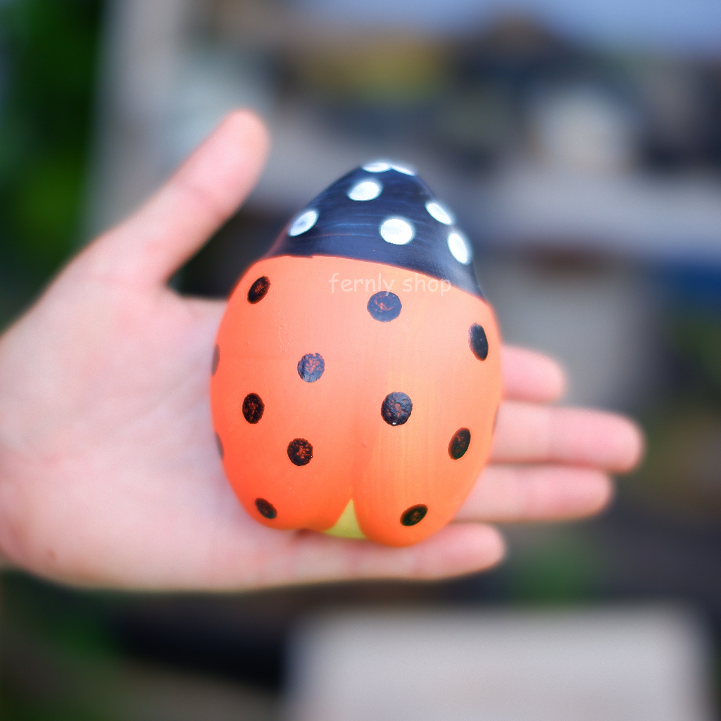 แมลงเต่าทองเชรามิก เต่าทองเกาะ ต้นใม้ - รูปที่ 6