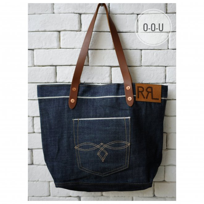 RRL DENIM TOTE #กระเป๋า #ของแท้100% #RRL