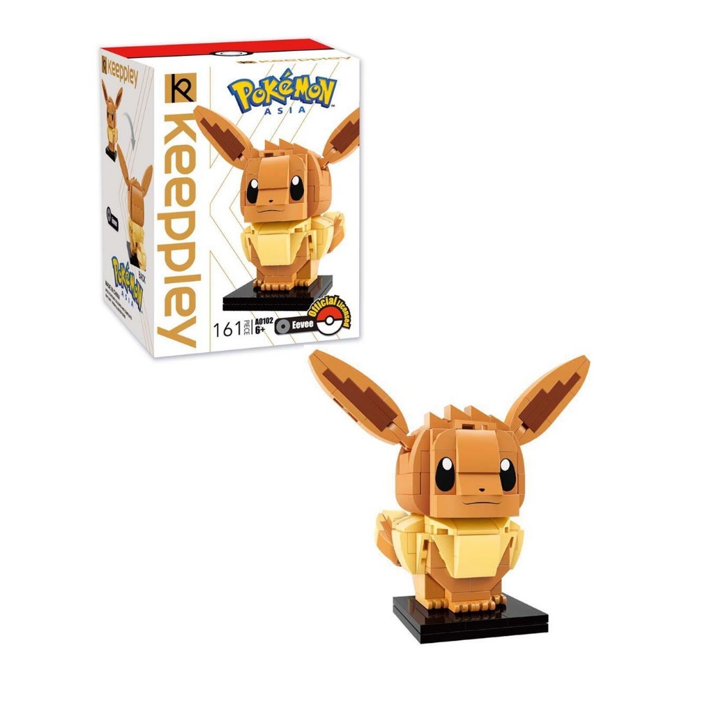 Keeppley (คีปเพลย์) บริคตัวต่อ Kuppy-Eevee รหัส QMPKA0102