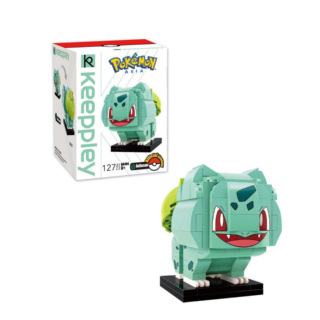 Keeppley (คีปเพลย์) บริคตัวต่อ Kuppy-Bulbasaur รหัส QMPKA0104