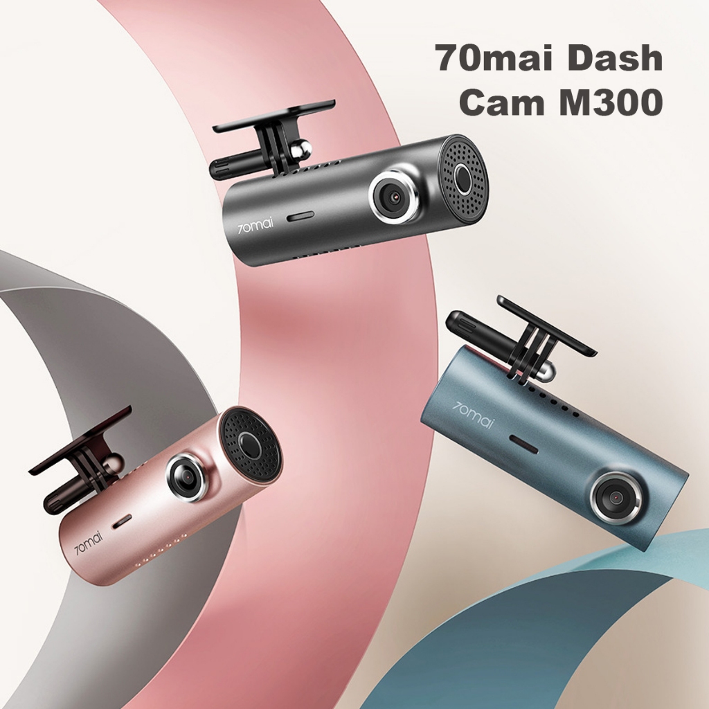 (70MAI-M300)SMART DASH CAM (กล้องติดรถยนต์อัจฉริยะ) 70MAI SMART DASH CAM M300 -ความคมชัด 1296P 1.5Sทำให้คมชัดมากขึ้นกว่า