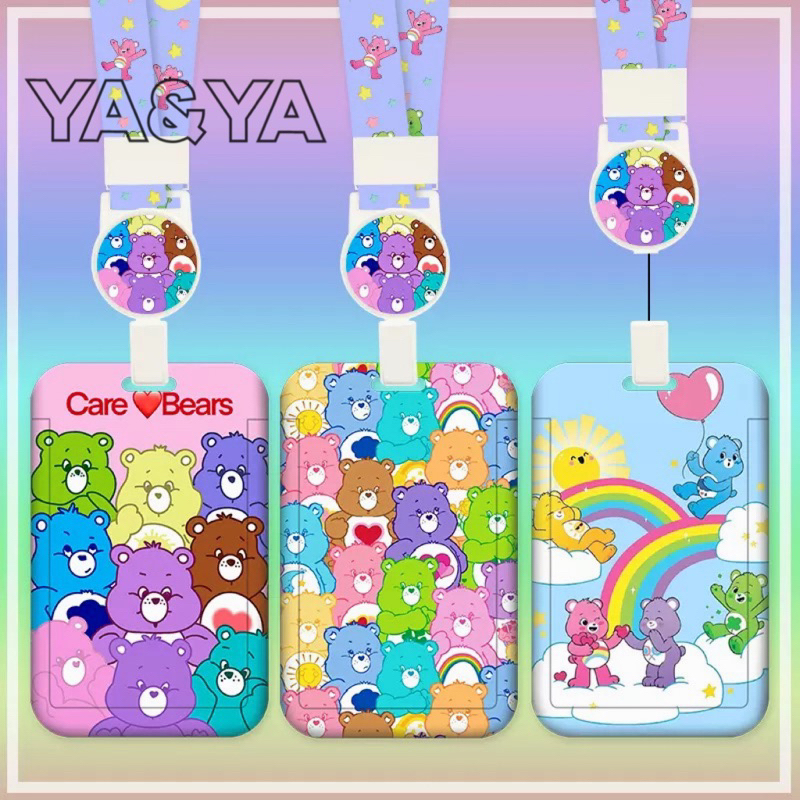 YA&YA【พร้อมส่ง!!!!】Hello Kitty คิตต กระเป๋าใส่บัตร ผู้หญิง เชือก คล้องคอ ที่ห้อยบัตรพนักงาน ที่ใส่บัตรลายการ์ตูน พร้อม