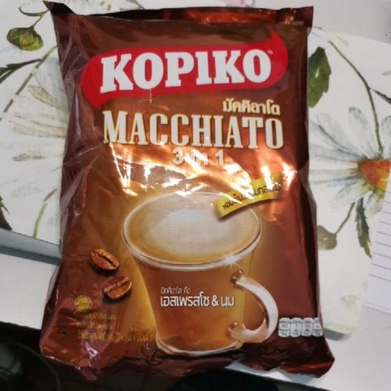 โกปิโก้​ Kopiko กาแฟ3อิน1x20ซอง🆓แถม​ชา​อังกฤษ​