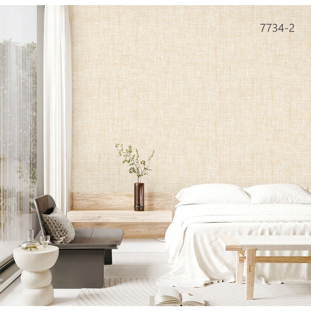 MD wallpaper วอลเปเปอร์ติดผนังชนิดทากาว ลายเรียบ    หน้ากว้าง คอลเลกชัน M & G 2