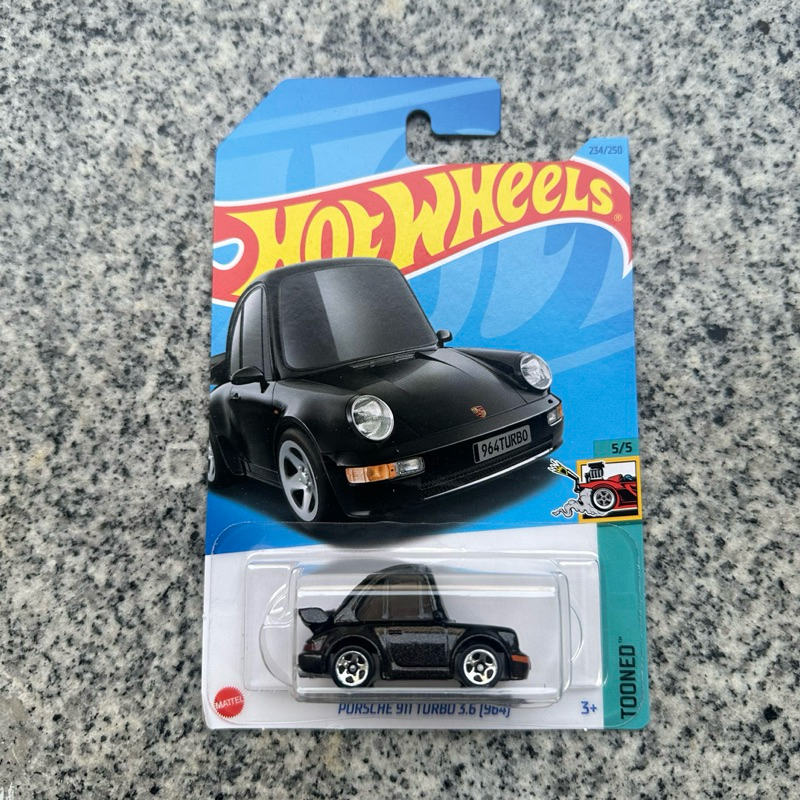 รถเหล็ก Hotwheels Tooned Porsche 911 Turbo3.6(964)
