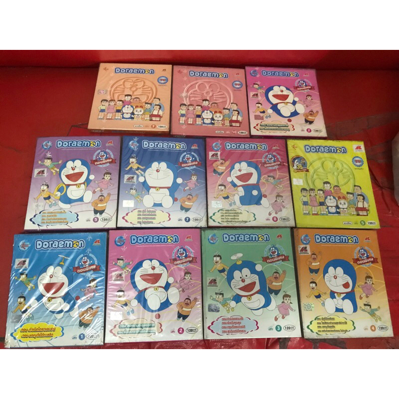 VCD,วีซีดี การ์ตูนกล่อง,โดราอมอน,Doraemon,แผ่นแท้,มาสเตอร์,สินค้ามือ 1