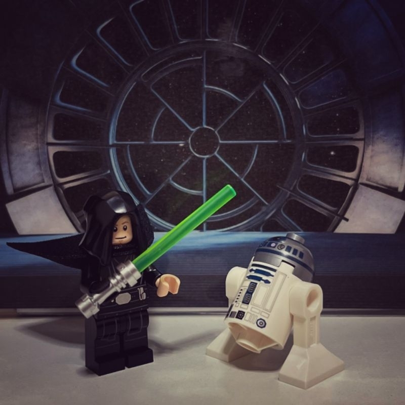 Lego Starwars ของแท้💯% Luke Skywalker Jedi black hood and R2D2