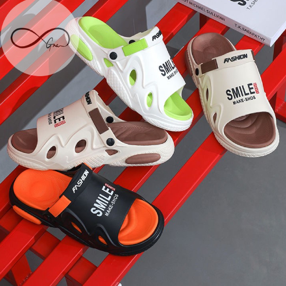 รองเท้าแตะแฟชั่น ผู้ชาย SHO-M-9911/SHO-M-9912 พื้นนิ่ม ใส่สบาย วัสดุเกรดพรีเมี่ยม มีสายรัดส้น พร้อมส่งจากประเทศไทย
